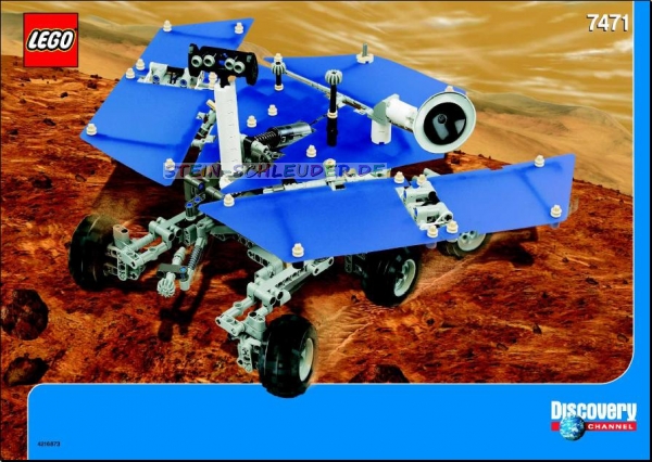 Lego Discovery Bauanleitung -Mars Exploration Rover- (7471)