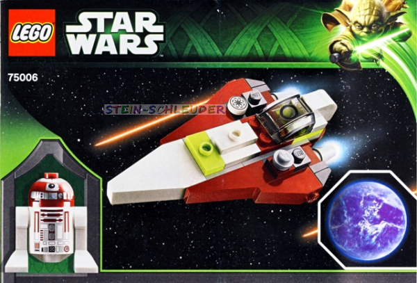 Lego Bauanleitung -LegoJedi Starfighter & Planet Kamino-  (75006)
