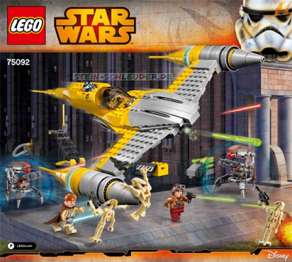 Lego Bauanleitung -Naboo Starfighter- (75092)