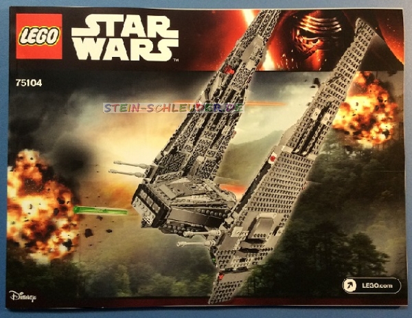 Lego Starwars Bauanleitung -Kylo Ren's Command Shutt- (75104)