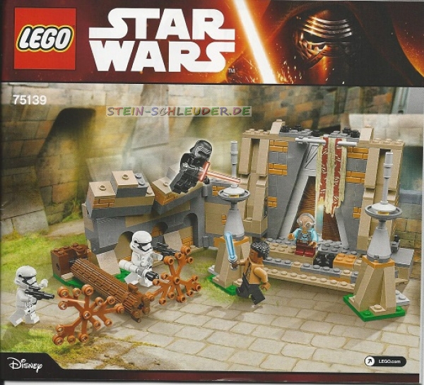 Lego Starwars Bauanleitung -Battle on Takodana- (75139)