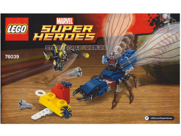 Lego Super Heroes Bauanleitung -Ant-Man Final Battle- (76039)