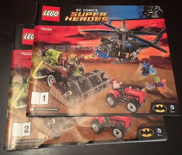 Lego Super Heroes Bauanleitung -Scarecrow Harvest of Fear- (76054)