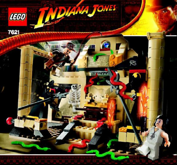 Lego Indiana Jones Bauanleitung - the Lost Tomb- (B_7621)