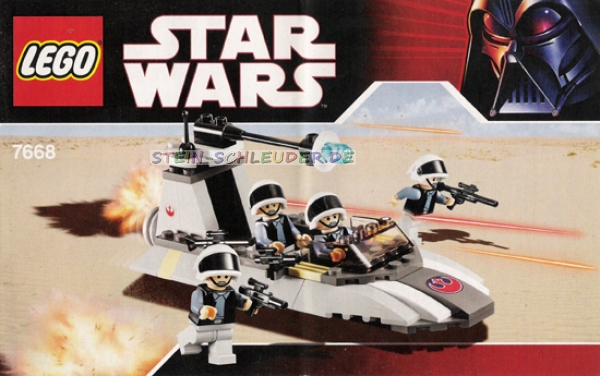Lego Bauanleitung -Rebel Scout Speeder- (7668)