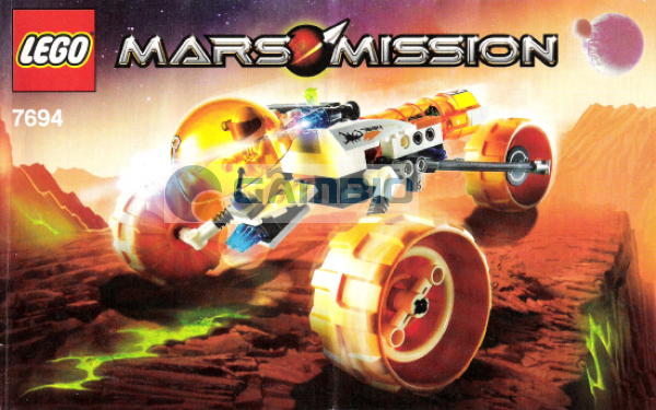 Lego Space Bauanleiung -MT-31 Trike- (7694)