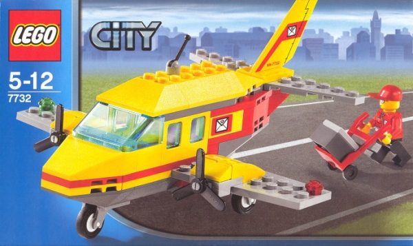 Lego City Bauanleitung -Air Mail- (7732)