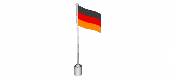 Lego Flagge Typ 1 "Deutschland" (776p01)