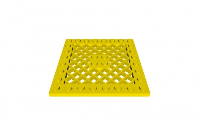 Lego Platte 8 x 8 mit Grill (4151)