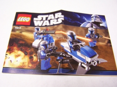 Lego Bauanleitung -Mandalorian Battle Pack-  (7914)