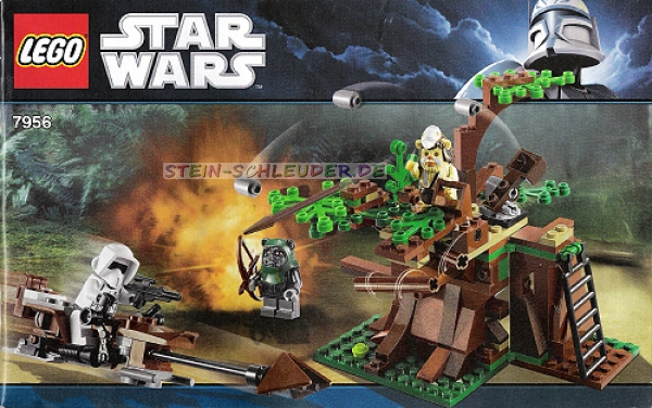 Lego Bauanleitung -Ewok Attack- (7956)