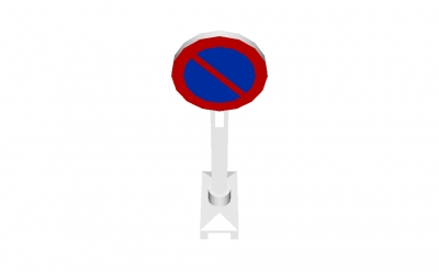 Lego Verkehrsschild -Parkverbot- (80045)
