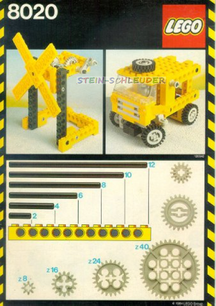 Lego Technik Bauanleitung -Building Set- (8020)