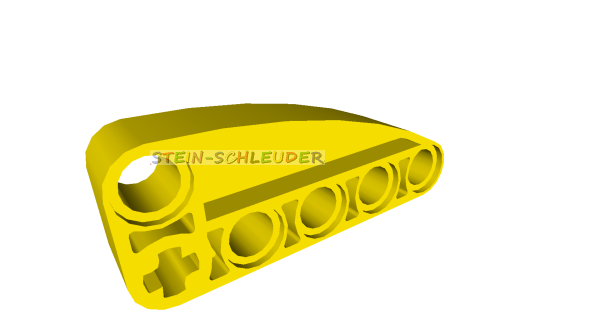 Lego Technik Liftarm 2 x 5 x 1 vierteloval (80286)