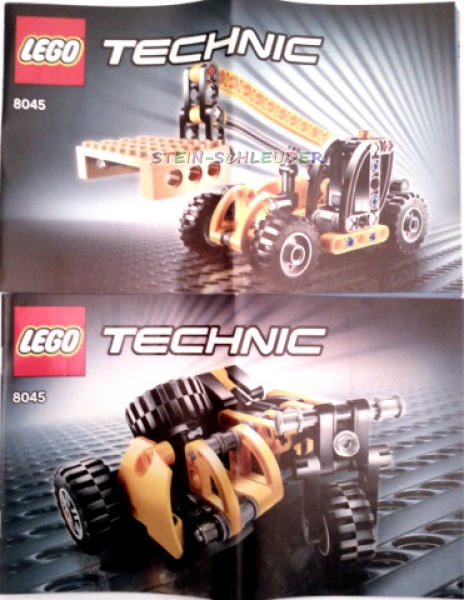 Lego Technik Bauanleitung -Mini Telehandler- (8045)