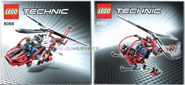 Lego Technik Bauanleitung -Rescue Helicopter- (8068)