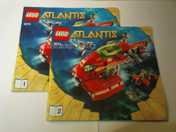 Lego Atlantis Bauanleitung -Neptune Carrier- (B_8075)