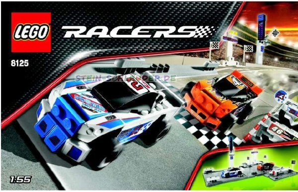 Lego Bauanleitung -Thunder Raceway- (8125)