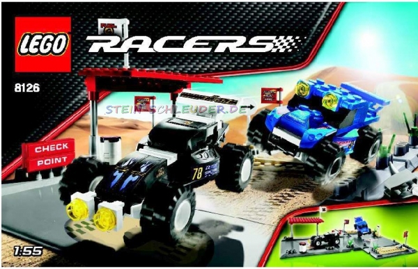 Lego Bauanleitung -Desert Challenge- (8126)