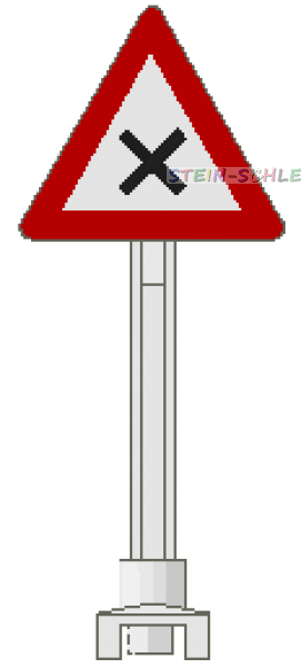 Lego Verkehrszeichen -Kreuzung- (81294)