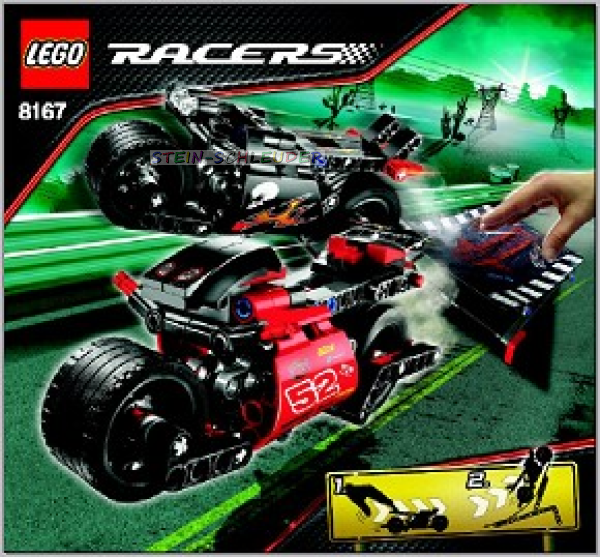 Lego Bauanleitung -Jump Riders- (8167)