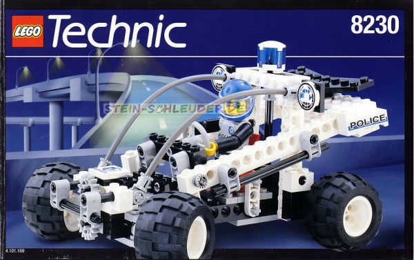 Lego Technik Bauanleitung -Coastal Cop Buggy- (8230)