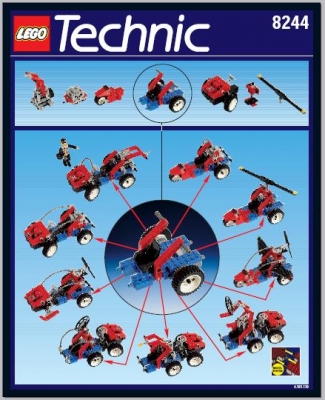 Lego Technik Bauanleitung -Convertibles- (8244)