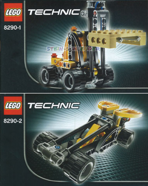Lego Technik Bauanleitung -Mini Forklift- (8290)