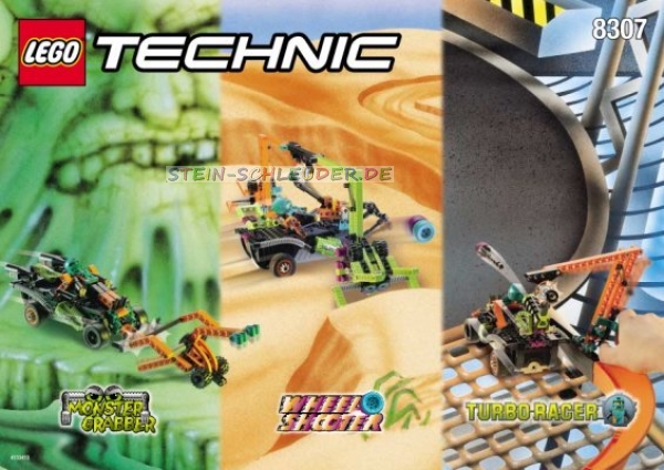 Lego Bauanleitung -Turbo Racer- (8307)