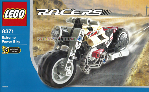 Lego Bauanleitung -Extreme Power Bike- (8371)