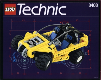 Lego Technik Bauanleitung -Desert Ranger / V2 Sport Star- (8408)
