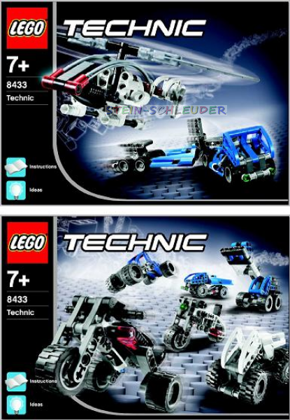 Lego Technik Bauanleitung -Cool Movers- (8433)