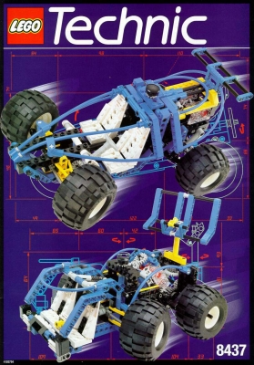 Lego Technik Bauanleitung -Future Car- (8437)