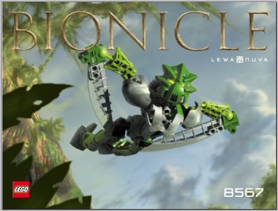 Lego Bionicle Bauanleitung -Lewa Nuva- (8567)