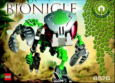 Lego Bionicle Bauanleitung -Lehvak-Kal- (8576)
