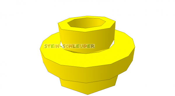 Lego Platte 1 x 1, rund mit offener Noppe (85861)