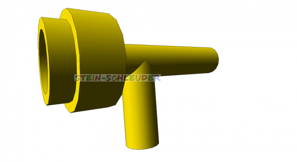 Lego Minifigur Handlampe ohne Rillen (86208)