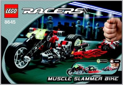 Lego Bauanleitung -Muscle Slammer Bike- (8645)