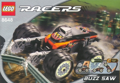 Lego Racers Bauanleitung -Buzz Saw- (8648)