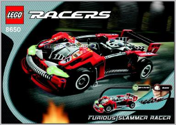 Lego Bauanleitung -Furious Slammer Racer- (8650)