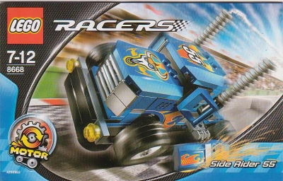 Lego Racers Bauanleitung -Side Rider 55- (8668)