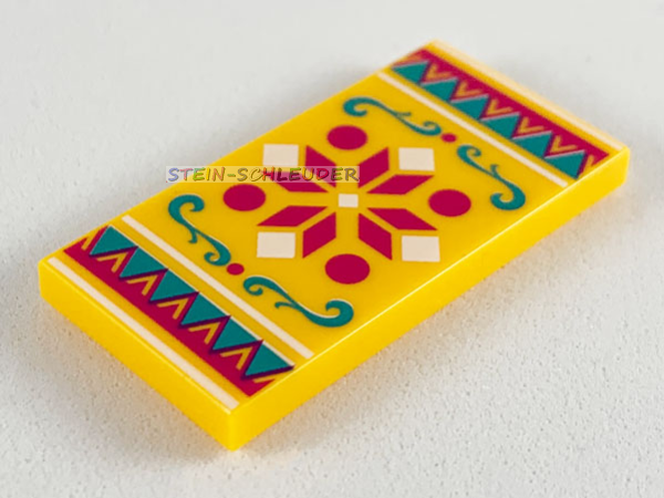 Lego Fliese 2 x 4 bedruckt (87079pb0643)