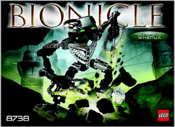 Lego Bionicle Bauanleitung -Toa Hordika Whenua- (8738)
