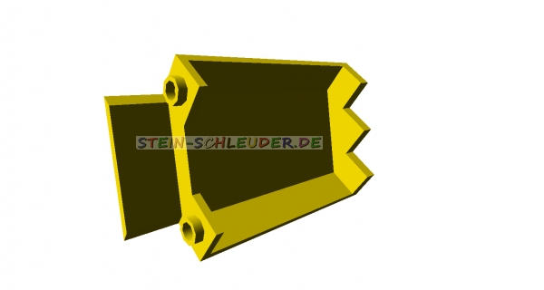 Lego Eckwand  3 x 3 x 6 (87421)