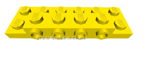Lego Platte 4 x 6 mit 4 seitl. Noppen (87609)