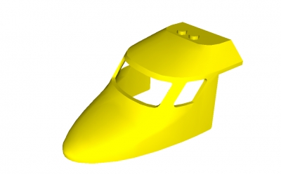 Lego Flugzeugnase 6 x 10 (87613)