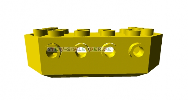 Lego Zugfront 4 x 6 x 1 2/3 (87619)