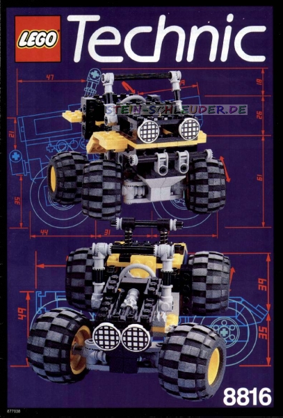 Lego Technik Bauanleitung -Off-Road Rambler- (8816)