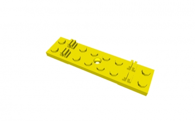 Lego Gleishalter 2 x 8 mit Kabelnut (4166)