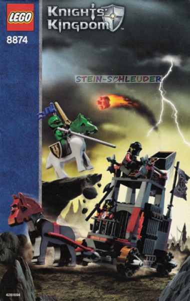 Lego Bauanleitung -Battle Wagon- (8874)